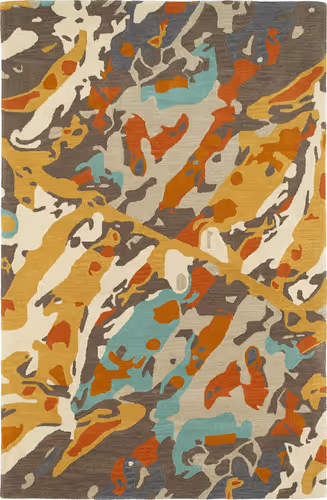 Modern Loom Pastiche Hand Tufted Tangerine Modern Rug Product Image