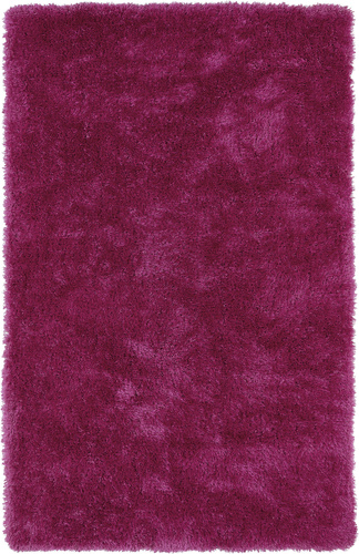 Modern Loom Posh Shag Pink Solid Modern Rug Product Image
