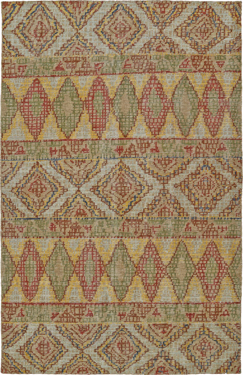 Modern Loom Relic Hand Knotted Lt. Brown Transitional Rug