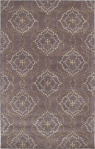 Modern Loom Rosaic Hand Tufted Grape Patterned Modern Rug Product Image