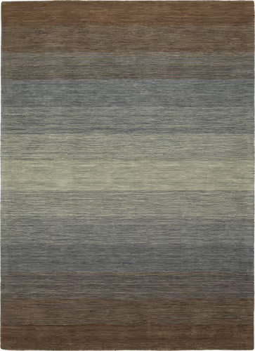 Modern Loom Shades Brown Striped Modern Rug Product Image