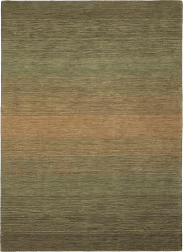 Modern Loom Shades Green Striped Modern Rug Product Image