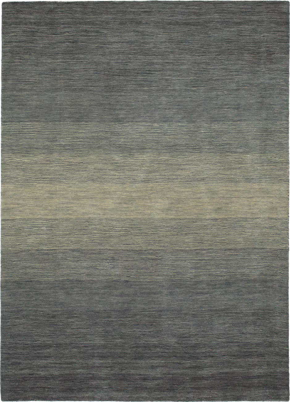 Modern Loom Shades Grey Striped Modern Rug