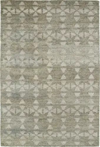 Modern Loom Solitaire Oatmeal Patterned Modern Rug Product Image