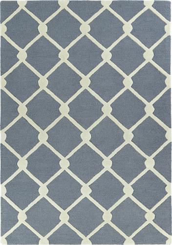 Modern Loom Spaces Hand Tufted Grey Patterned Modern Rug Product Image