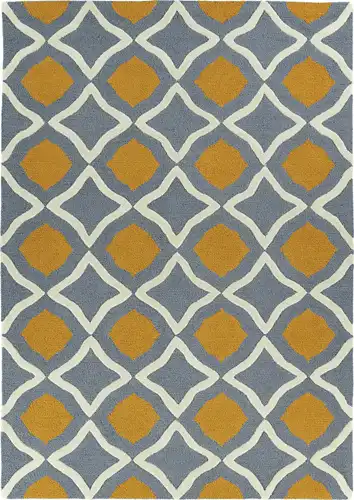 Modern Loom Spaces Hand Tufted Grey Patterned Modern Rug 2 Product Image