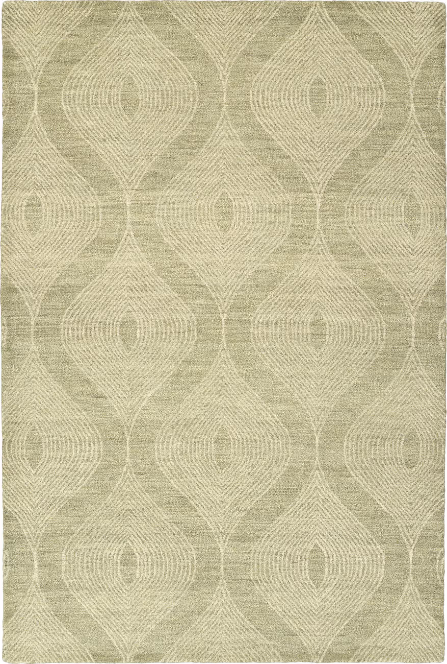 Modern Loom Textura Hand Tufted Sage Modern Rug
