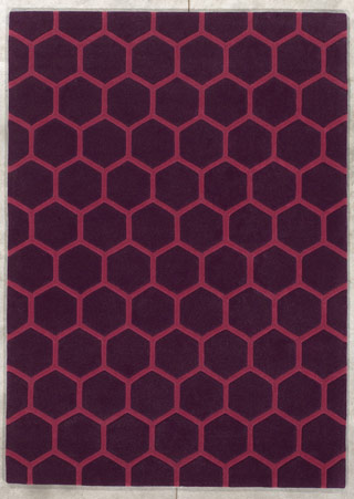 Angelo Purple Patterned Rug Product Image
