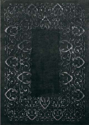 Angelo Black Wool Rug Product Image
