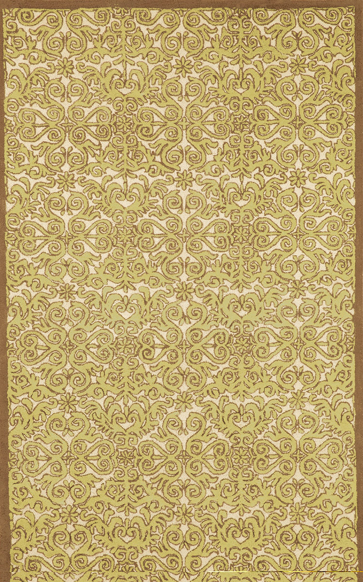 Antigua 8515 / 09 Scroll Yellow Rug