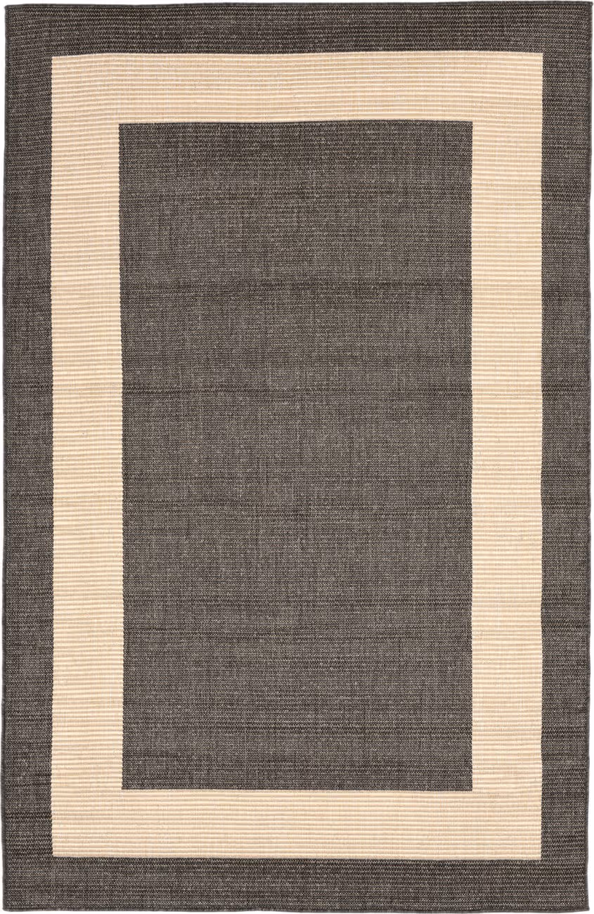 Trans Ocean Tulum Flatweave Ivory Outdoor Rug 5