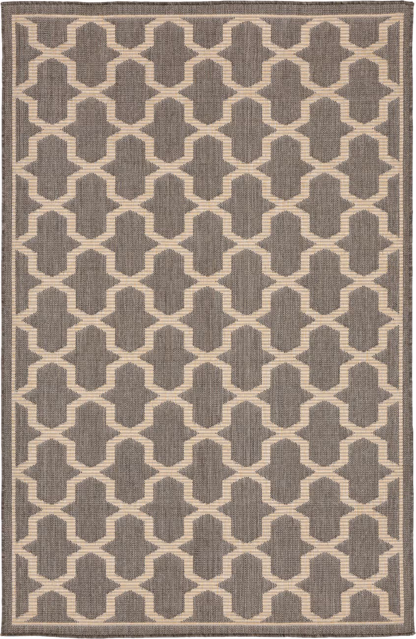 Trans Ocean Tulum Ivory Outdoor Patterned Modern Rug 5 From The Trans Ocean Tulum Ivory Outdoor Patterned Modern Rug 5