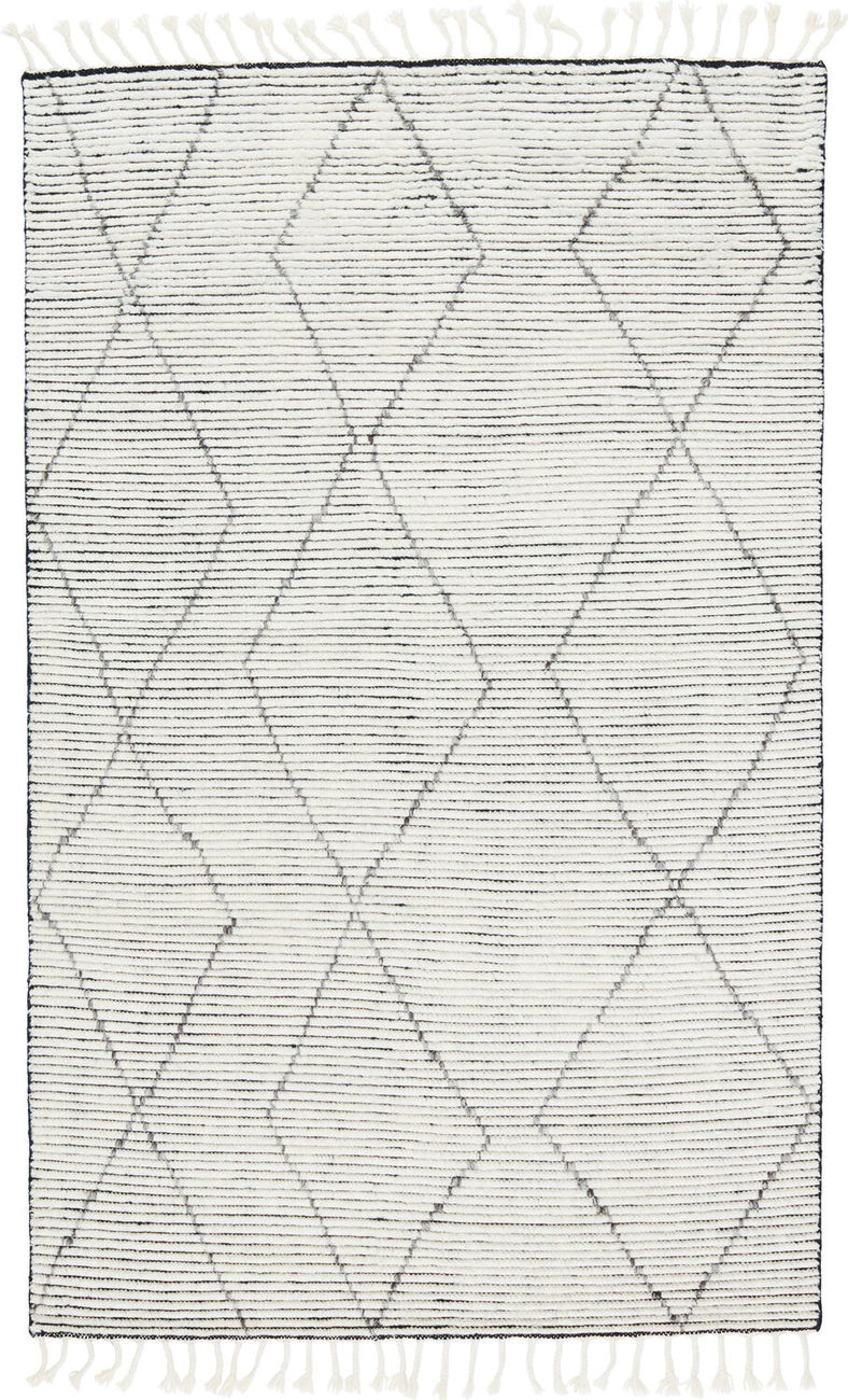 Jaipur Living Alpine ALP03 Gray Handmade Wool Rug from the Bauhaus Minimal Design Rugs