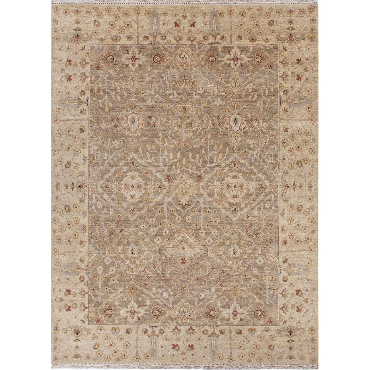 Modern Loom Living Opus OP17 Allegro Brown Hand Loomed Wool Rug from