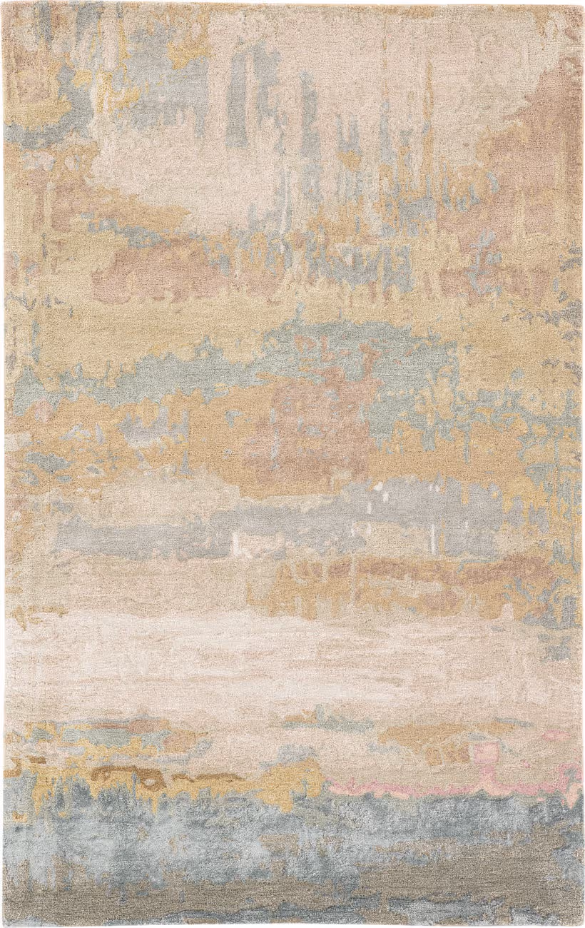 Jaipur Rugs Genesis Benna Gold Abstract Rug