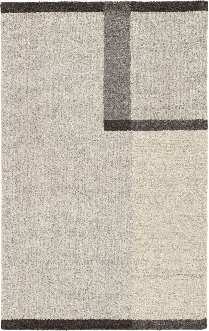 Jaipur Living Asos AOS05 Capone Beige Hand Loomed Wool Rug from the