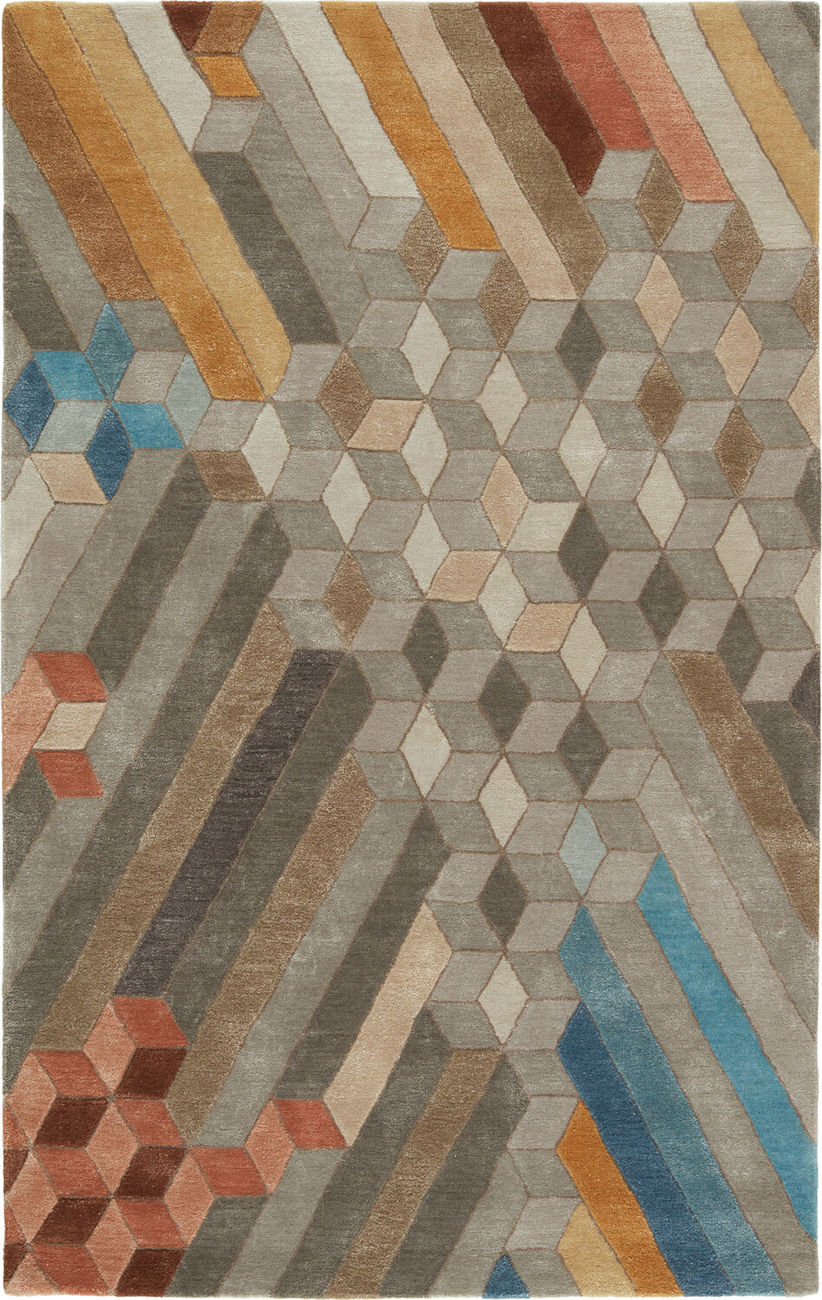 Jaipur Living Genesis GES57 MultiColored Handmade Silk Rug from the