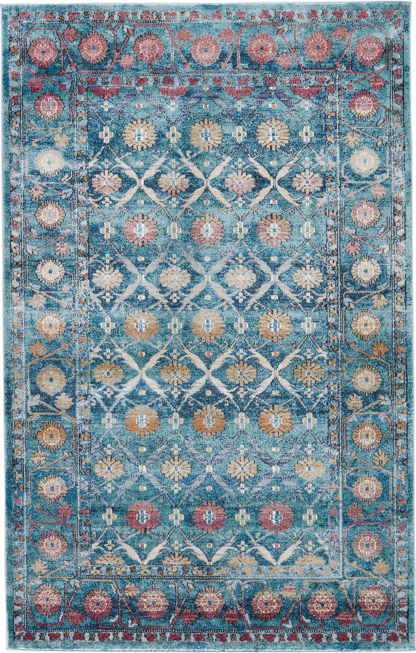 Jaipur Rugs Tabriz Jewel Blue Traditional Rug from the Assorted
