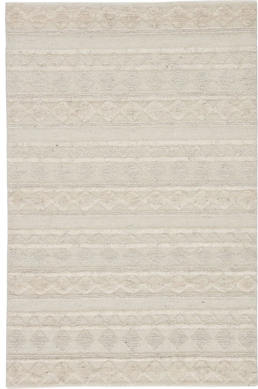 Modern Loom Living Mumbai MMB01 Mumbai Elixir Ivory Hand Loomed Wool