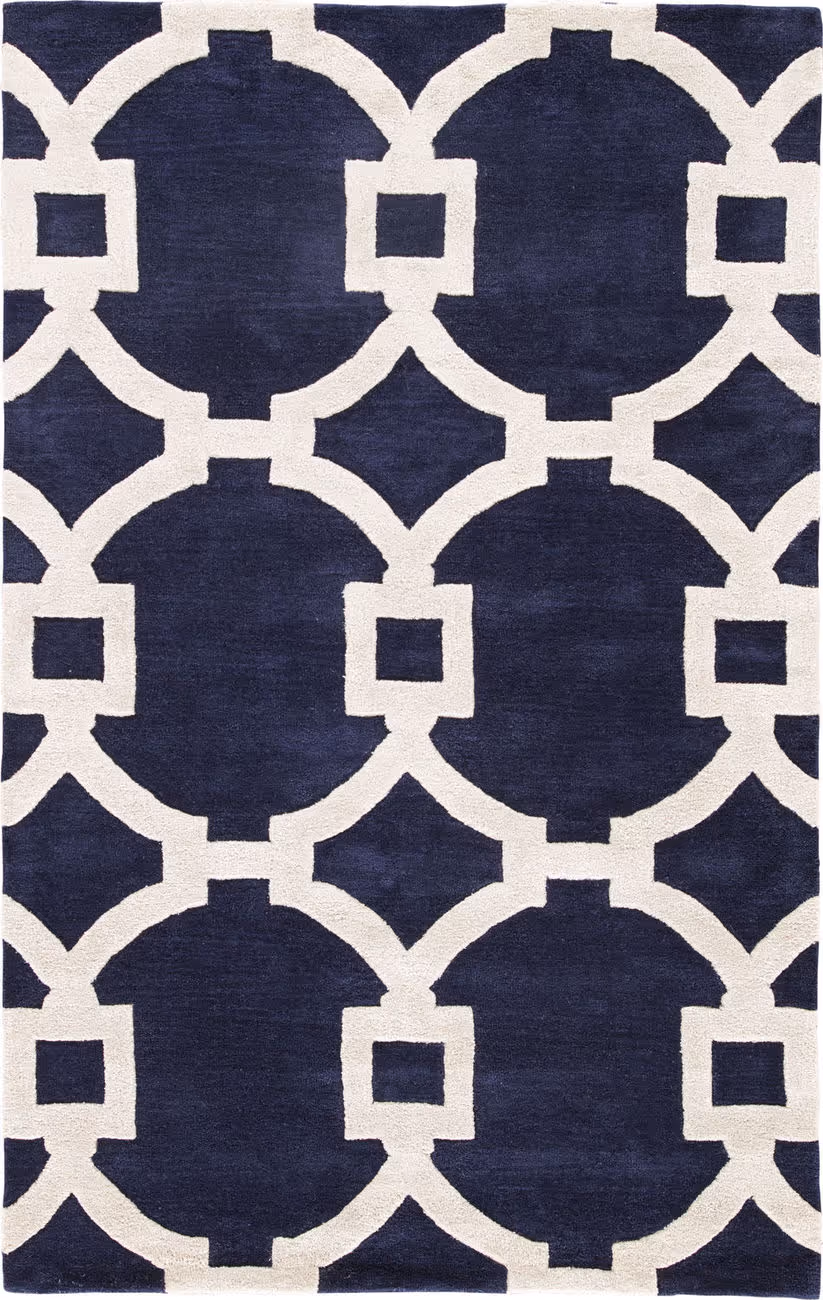 Jaipur Living City CT70 Regency Blue Navy Hand Loomed Wool Rug