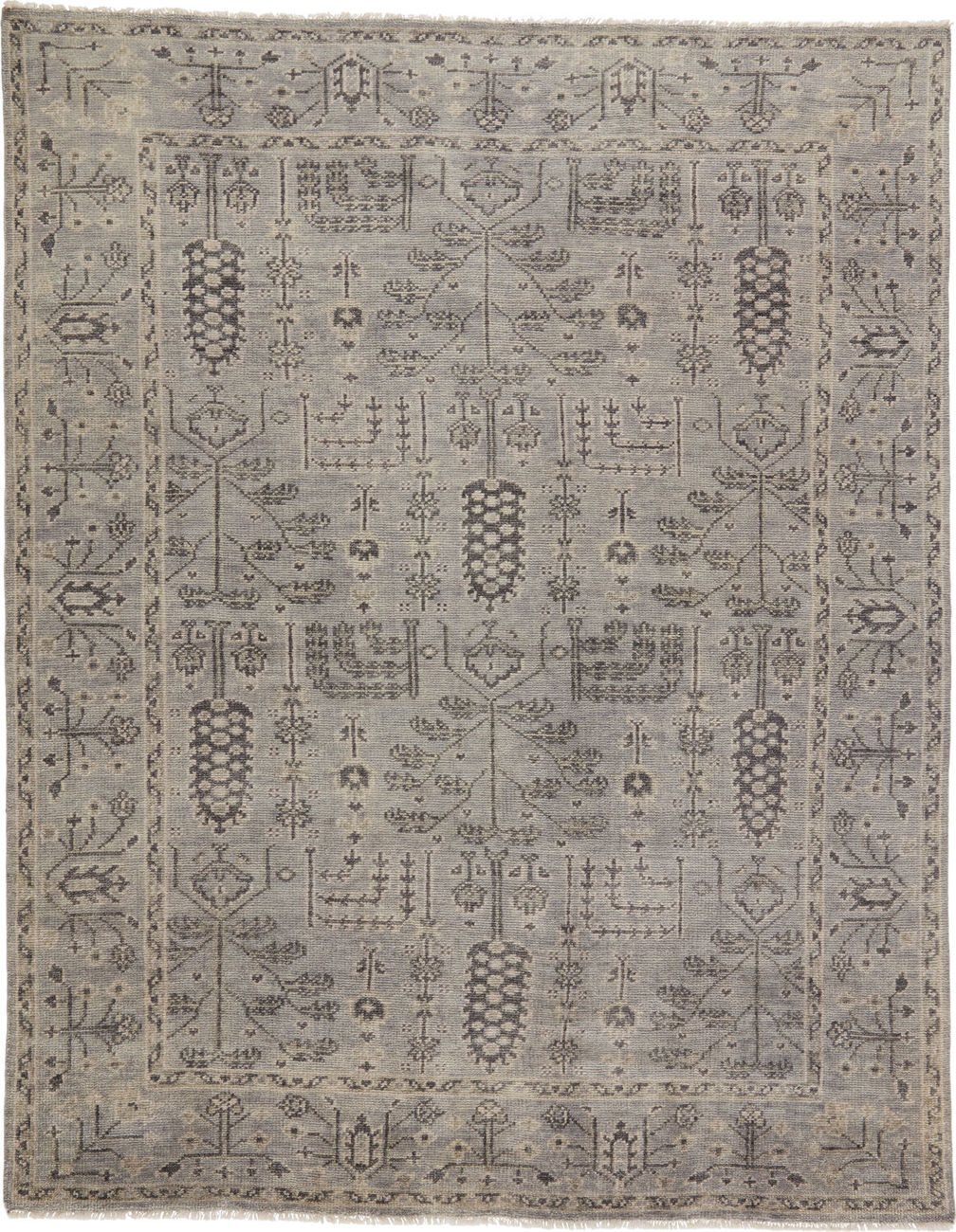 Jaipur Living Salinas SLN15 Gray Handmade Wool Rug from the Traditional