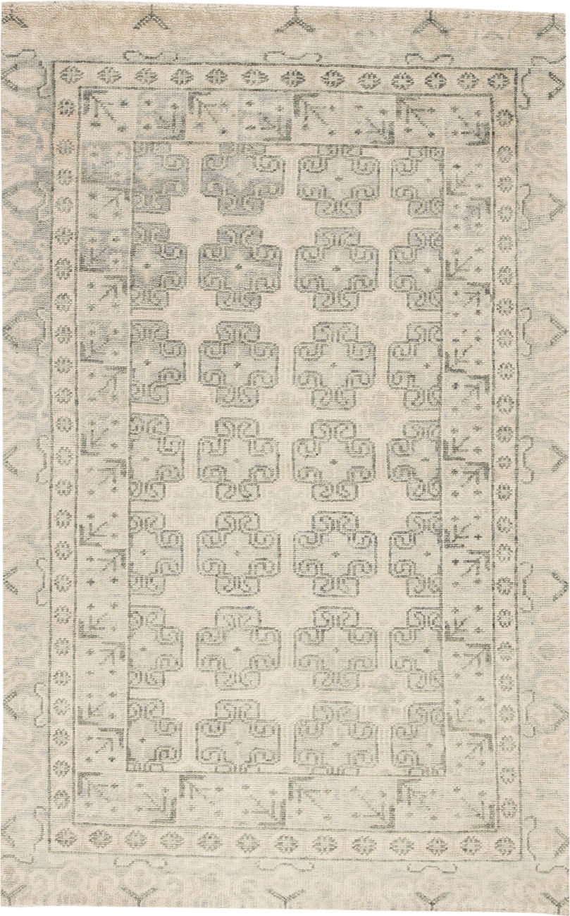 Jaipur Living Salinas SLN08 Salinas Stage Tan Hand Loomed Wool Rug from the Traditional Rugs