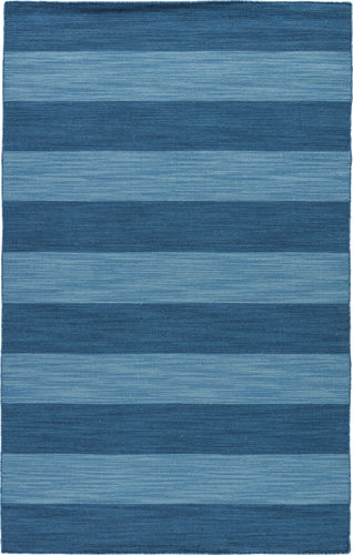 Modern Loom Living Pura Vida PV34 Tierra Blue Navy Hand Loomed Wool Rug Product Image