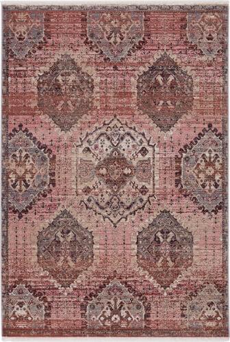 Modern Loom Living Zefira ZFA04 Pink Power Loomed Synthetic Rug Product Image