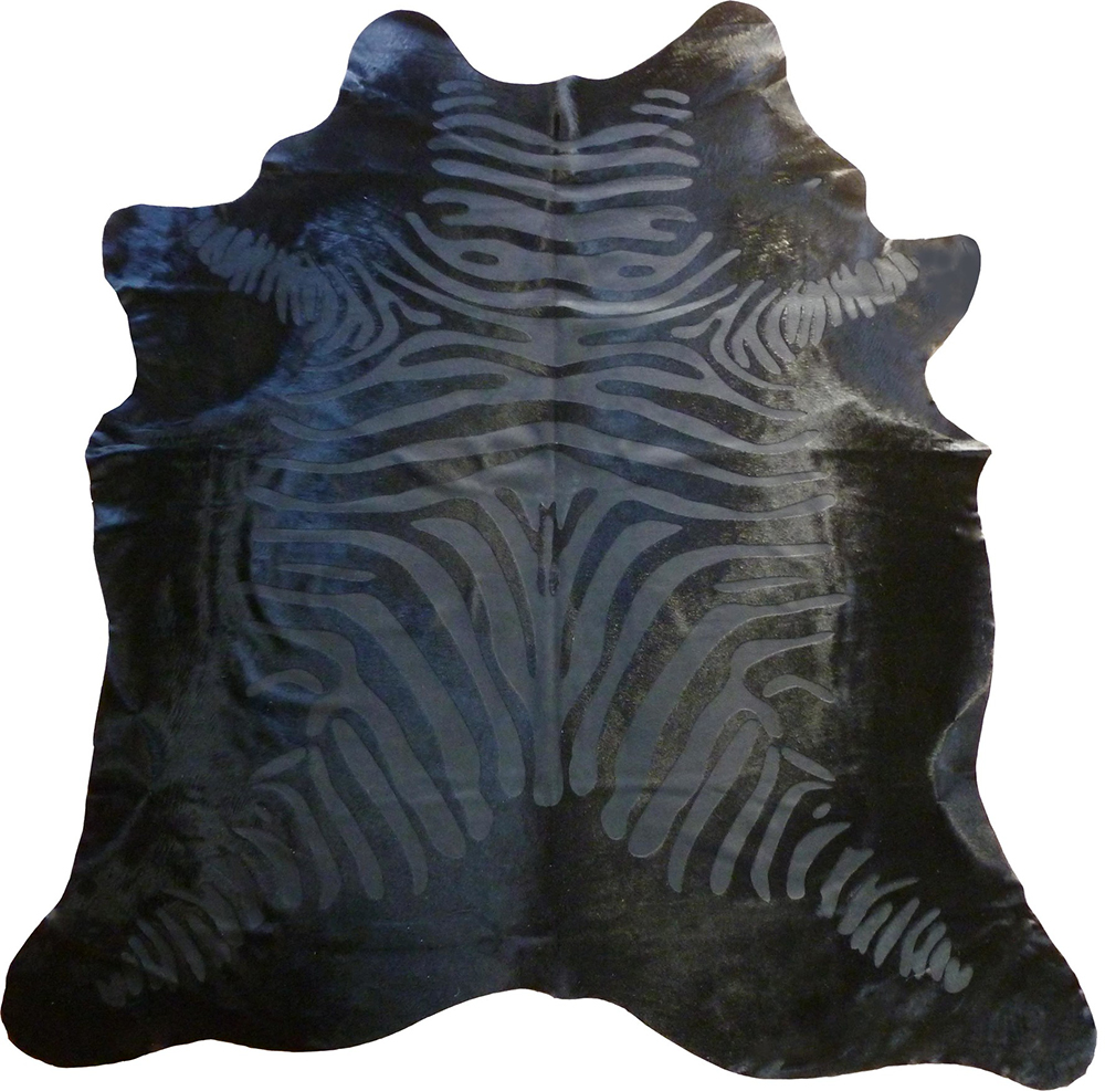 Pergamino Black Cow Hide Rug 2 from the Cowhide Rugs collection at