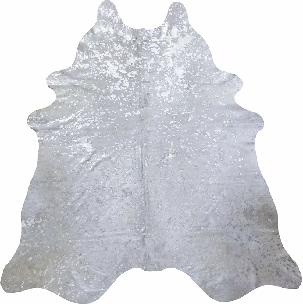 Pergamino Gray Cow Hide Rug
