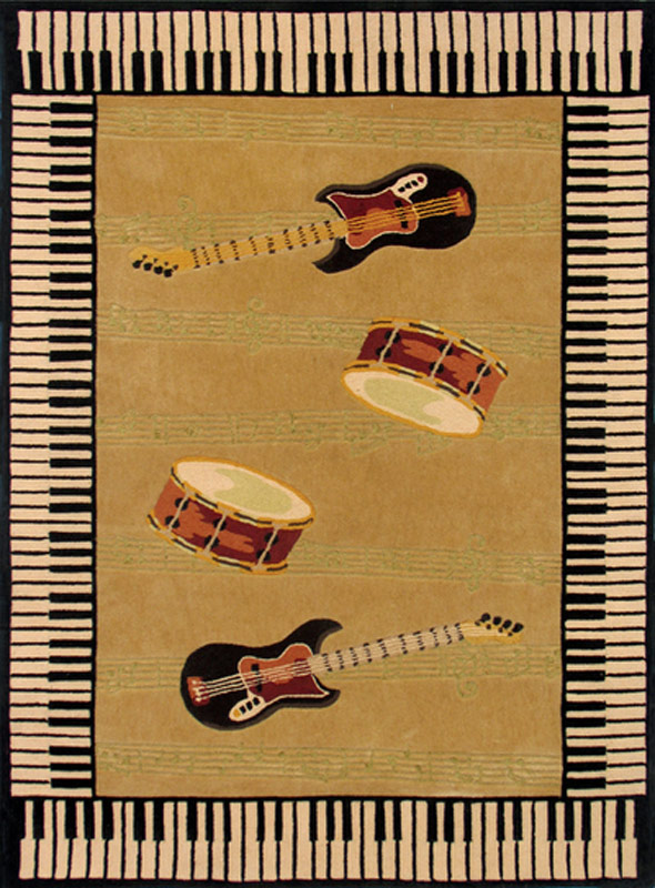 Modern Loom Orange Child Friendly Rug 2 from the Kids' Rugs Collection collection at Modern Area