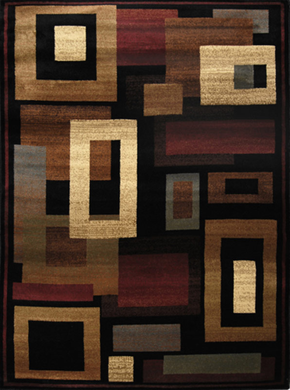 Modern Loom Brown Abstract Rug 24 from the Studio Rugs Collection ...