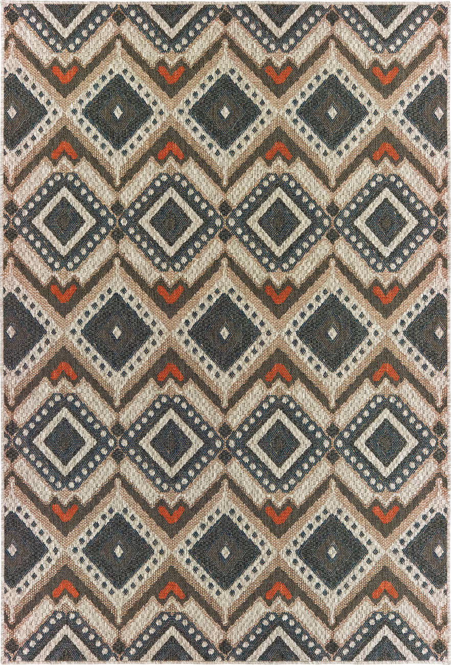 Modern Loom Latitude 7310_002X3 Gray Outdoor Rug