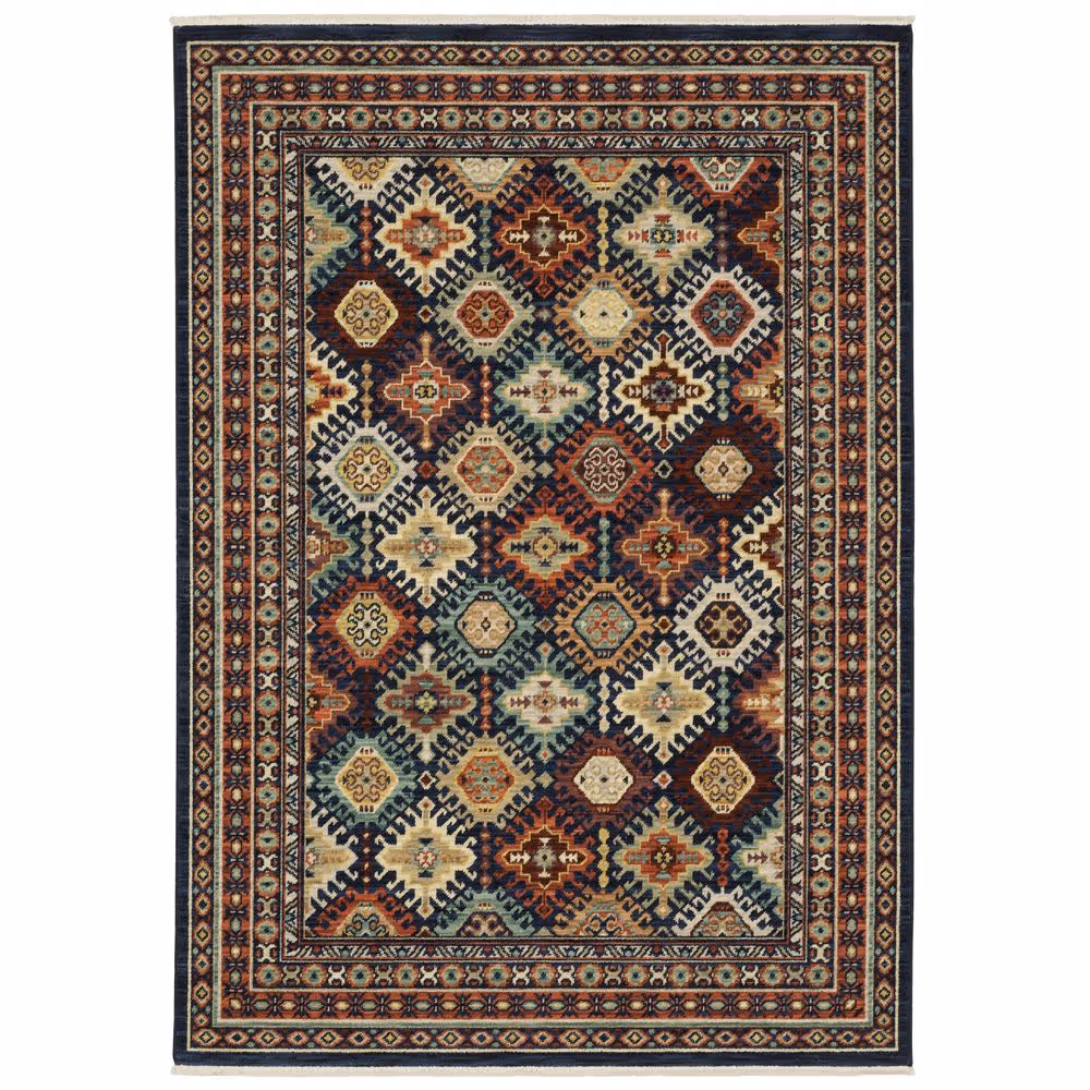 Lilihan Navy Rug Product Image