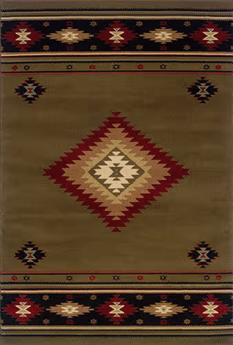 Modern Loom Hudson 7310_087J1 Green Transitional Rug Product Image