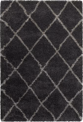 Modern Loom Henderson 7310_090K1 Charcoal Shag Rug Product Image