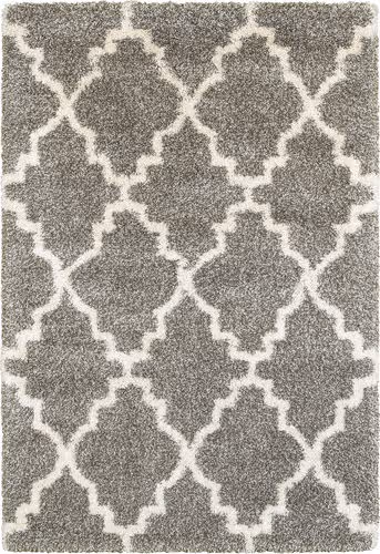 Modern Loom Henderson 092E9 Grey Shag Rug Product Image