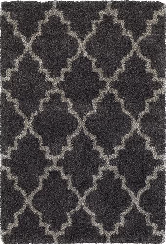 Modern Loom Henderson 7310_092K1 Charcoal Shag Rug Product Image