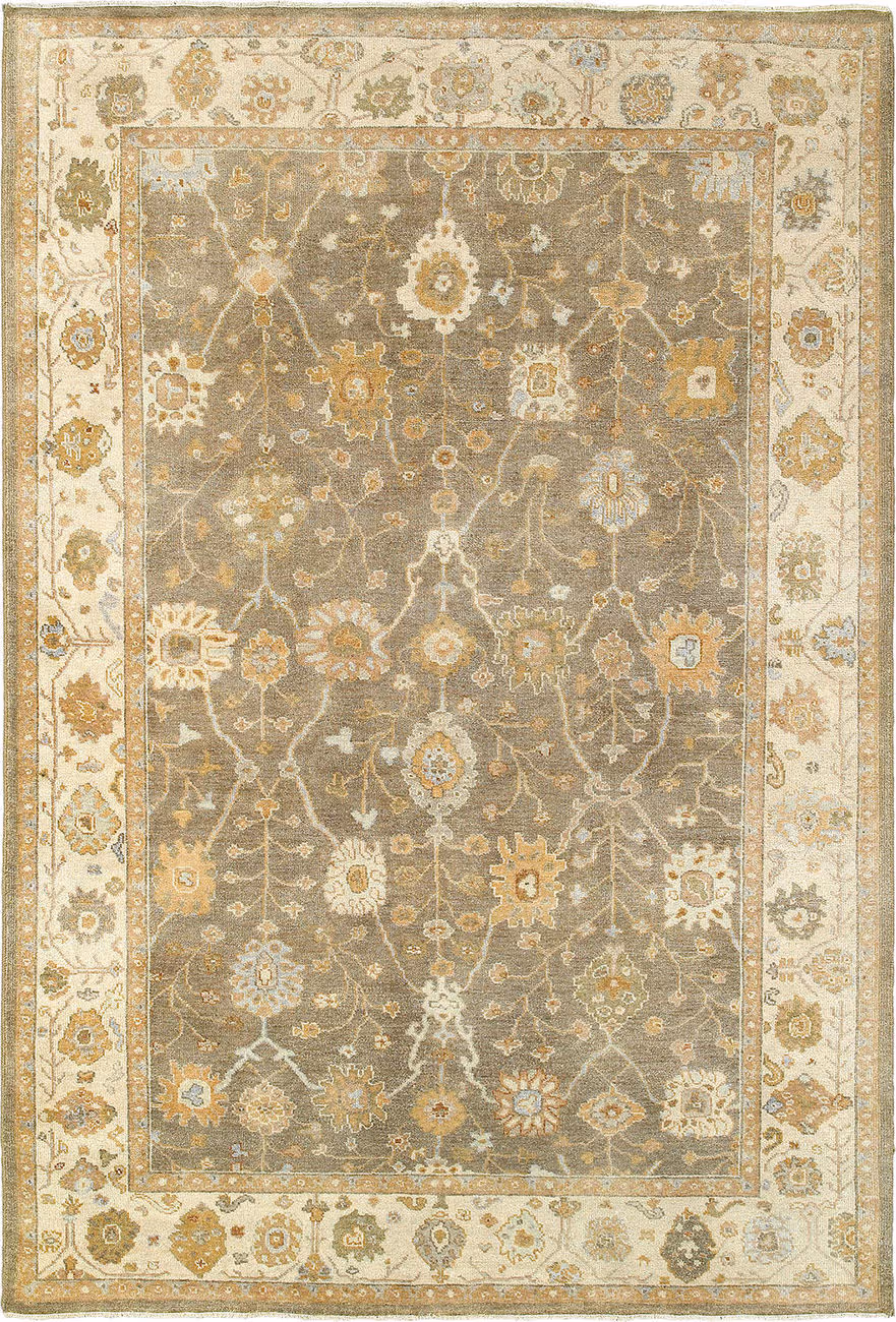 Modern Loom Palace 7310_10302 Brown Traditional Rug
