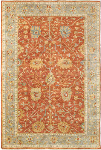 Modern Loom Palace 7310_10306 Red Traditional Rug Product Image