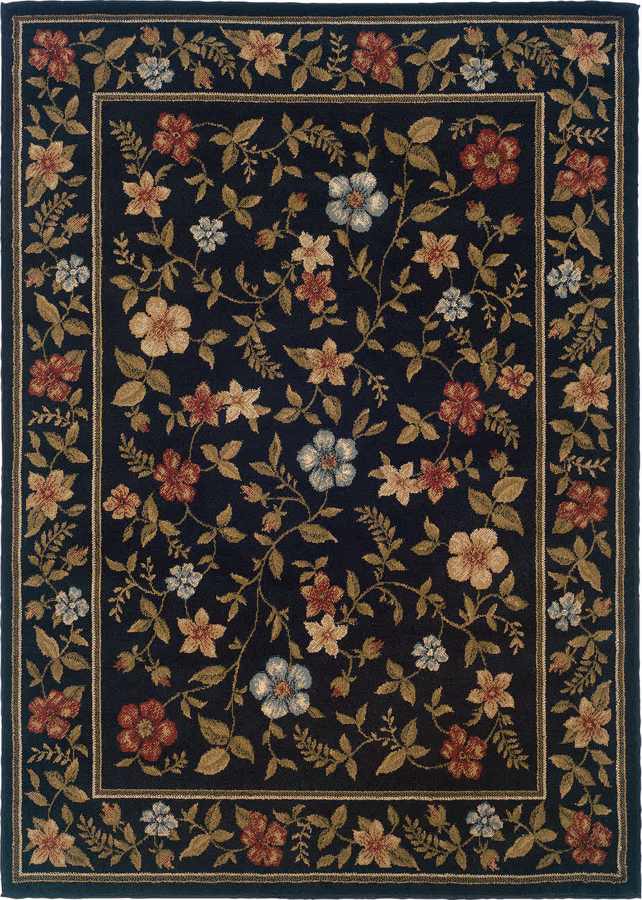 Modern Loom Camden 7310_1196D Black Rug