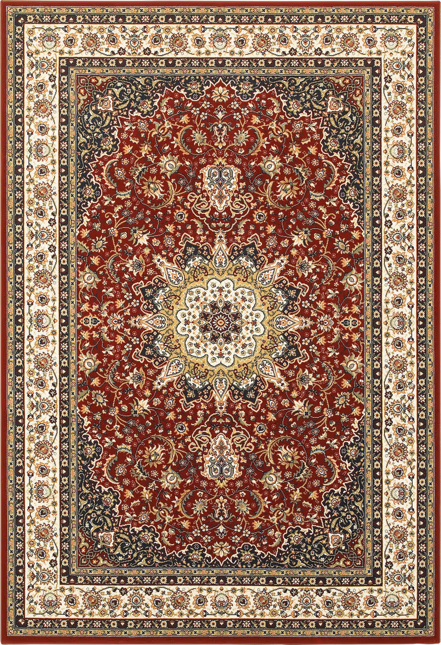 Modern Loom Kashan 7310_119N1 Red Traditional Rug