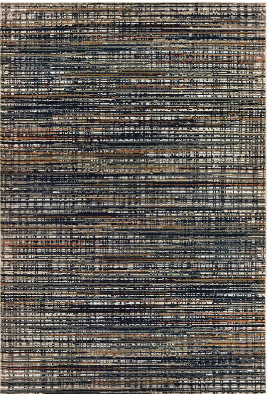 Modern Loom Bowen 7310_1332H Black Abstract Rug