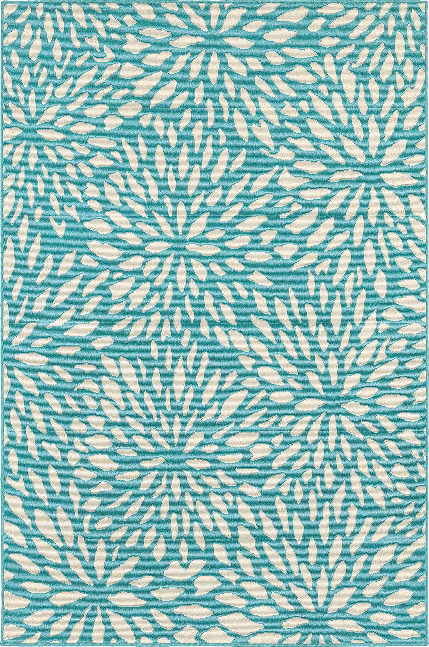 Modern Loom Meridian 7310_1506L Blue Outdoor Rug