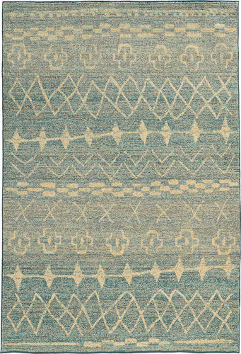 Modern Loom Nomad 7310_2163F Blue Abstract Rug Product Image