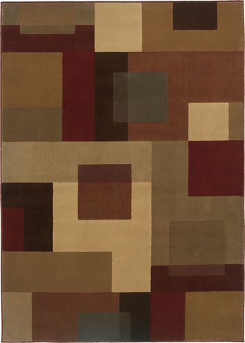 Modern Loom Amelia 7310_2261Y Red Abstract Rug Product Image