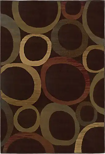 Modern Loom Tybee 7310_2361D Brown Rug Product Image