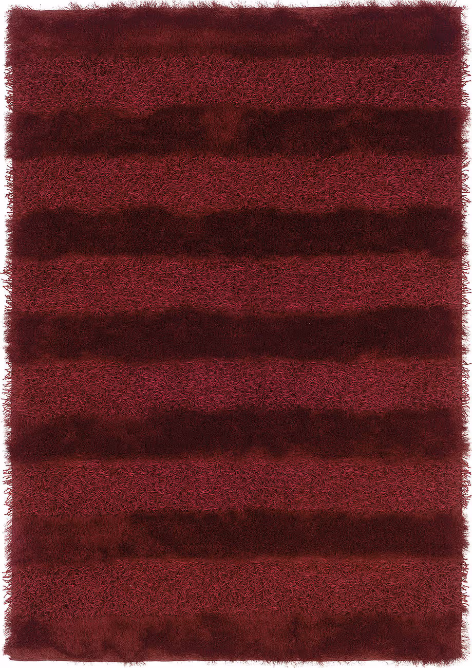 Modern Loom Fusion 7310_2720 Red/Burgundy Shag Rug