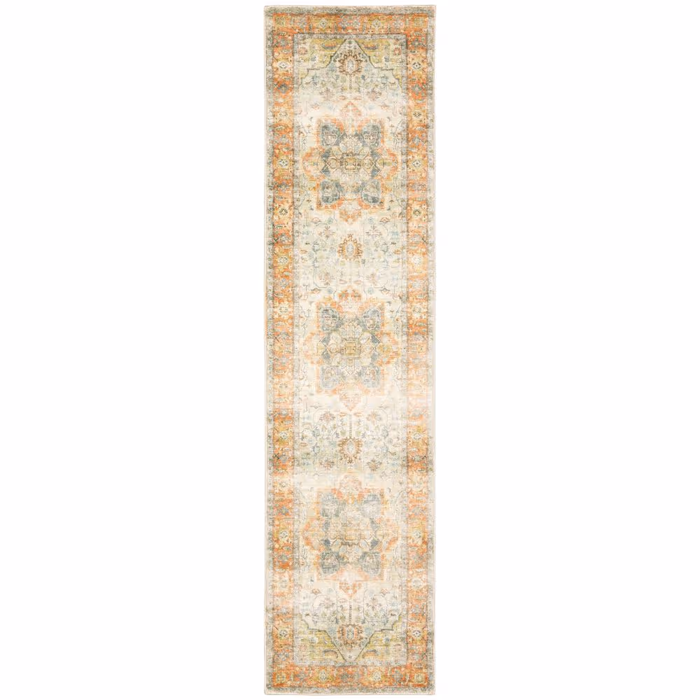 Savoy Orange Rug Product Image