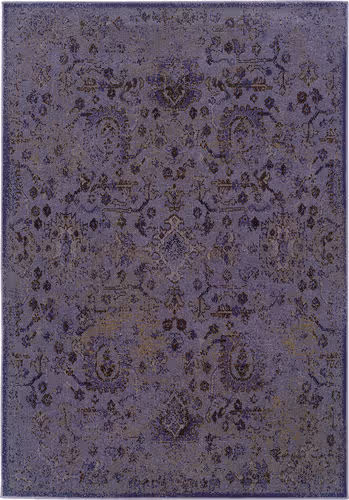 Modern Loom Revival 7310_3692E Purple Rug Product Image